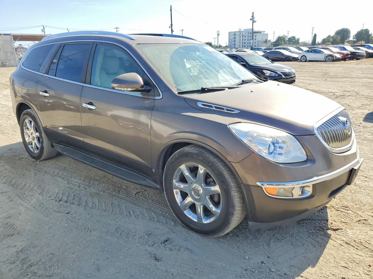 2008 Buick Enclave Cxl Brown vin: 5GAEV23718J164876
