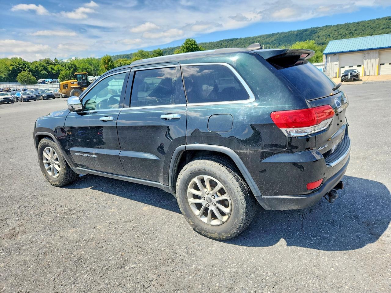 2014 Jeep Grand Cherokee Limited Зеленый vin: 1C4RJFBG2EC131812