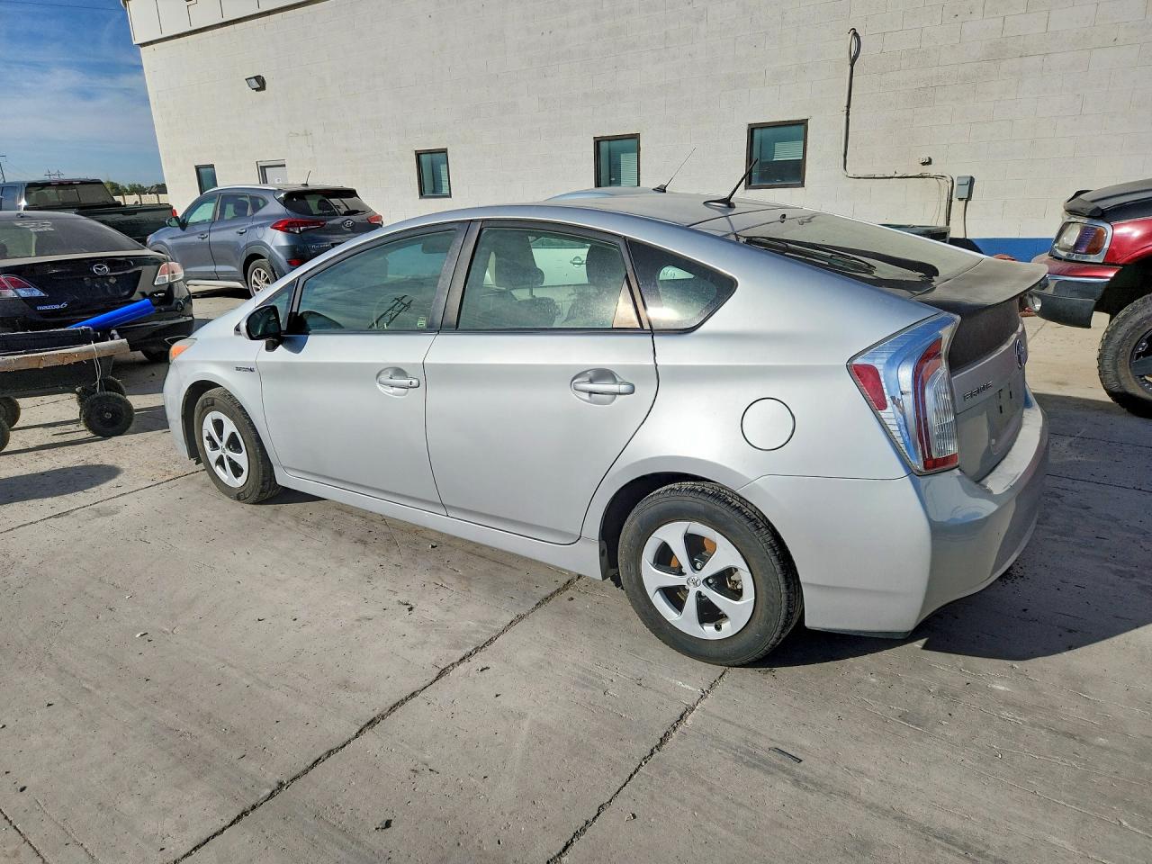 2013 Toyota Prius Three Silver vin: JTDKN3DU7D1725541
