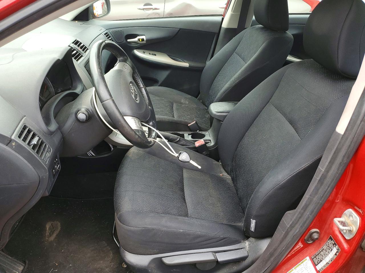 2010 Toyota Corolla S Red vin: 2T1BU4EE6AC227385