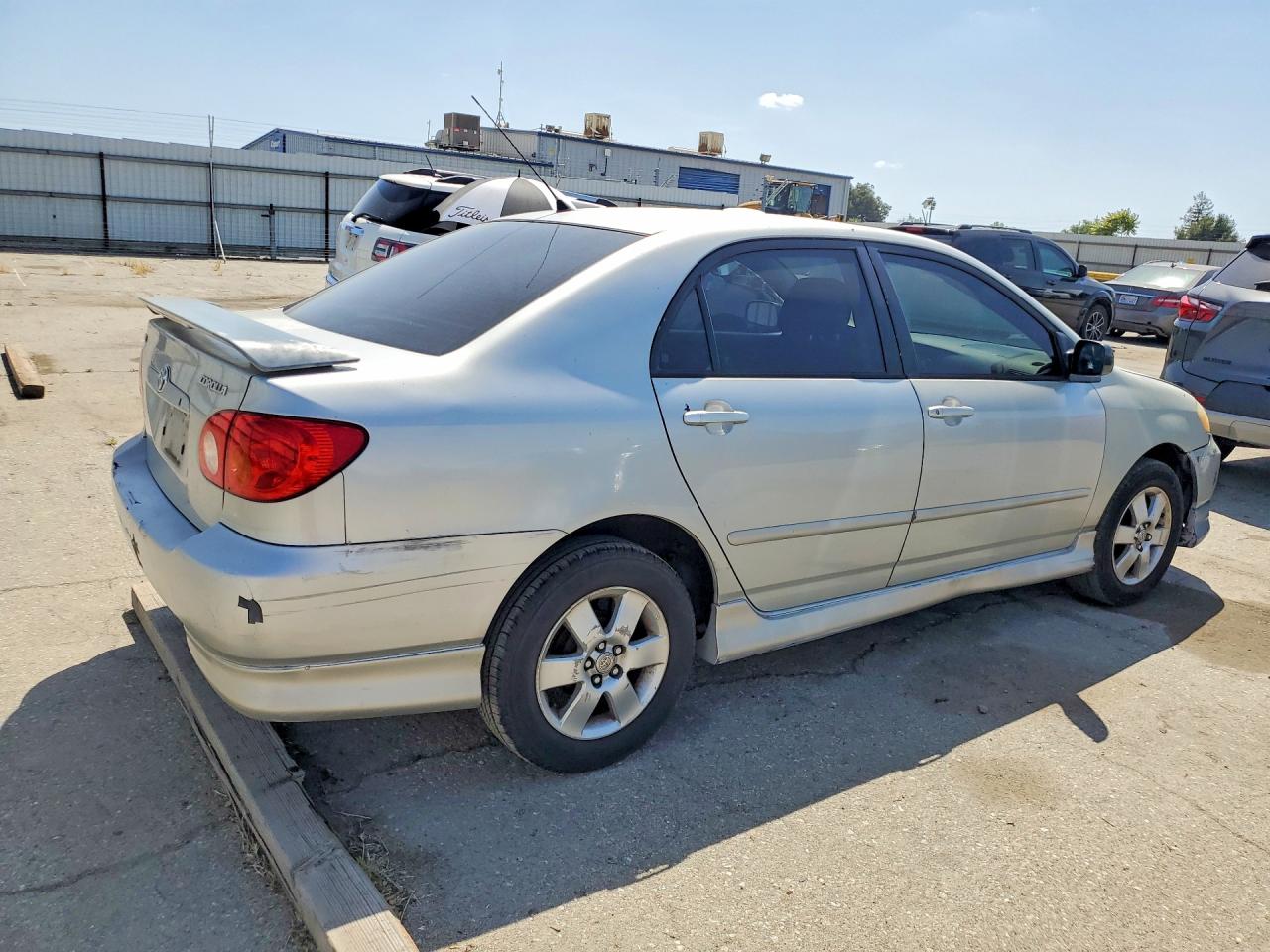 2004 Toyota Corolla S Silver vin: 1NXBR32E54Z302953