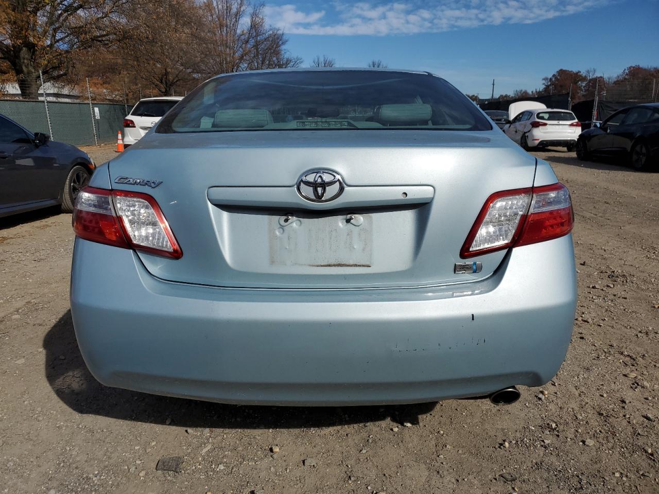 2008 Toyota Camry Hybrid Blue vin: 4T1BB46K88U046727