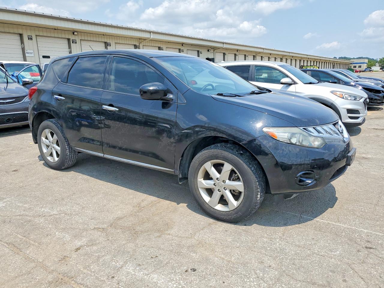 2010 Nissan Murano S Black vin: JN8AZ1MW4AW102998