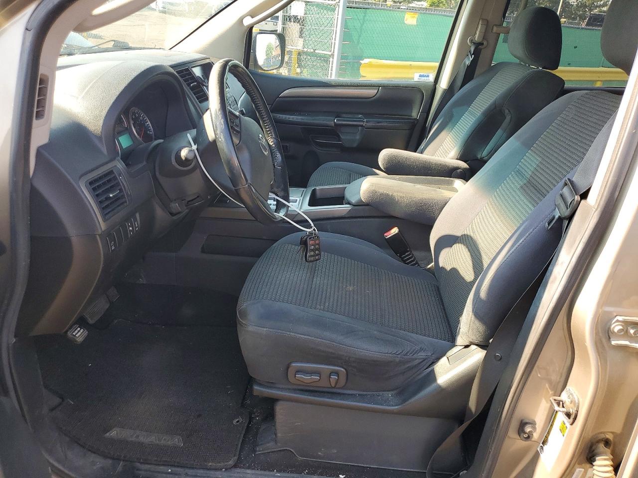 2008 Nissan Armada Se Gray vin: 5N1AA08CX8N611471