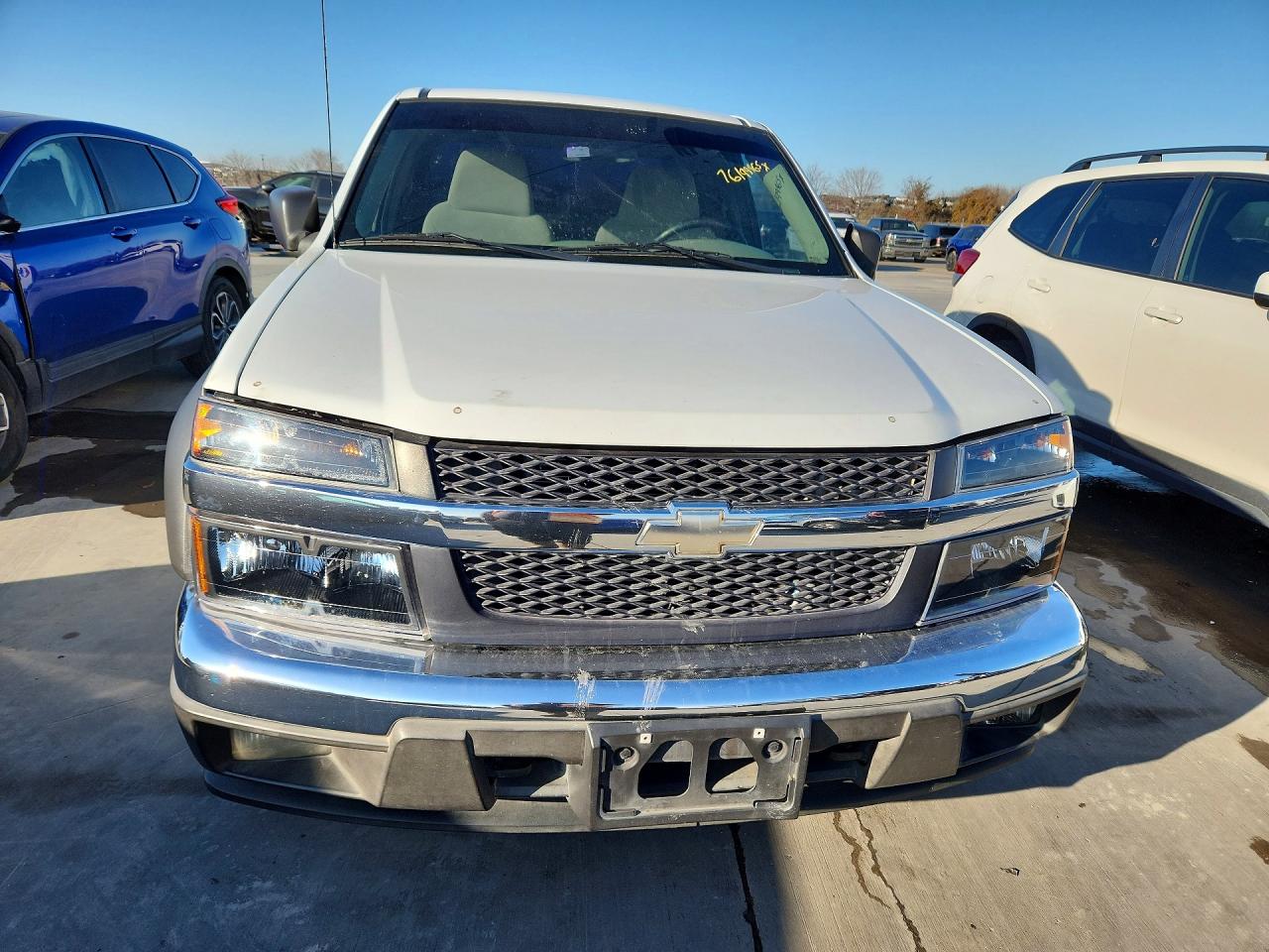 2005 Chevrolet Colorado White vin: 1GCDS198258197580