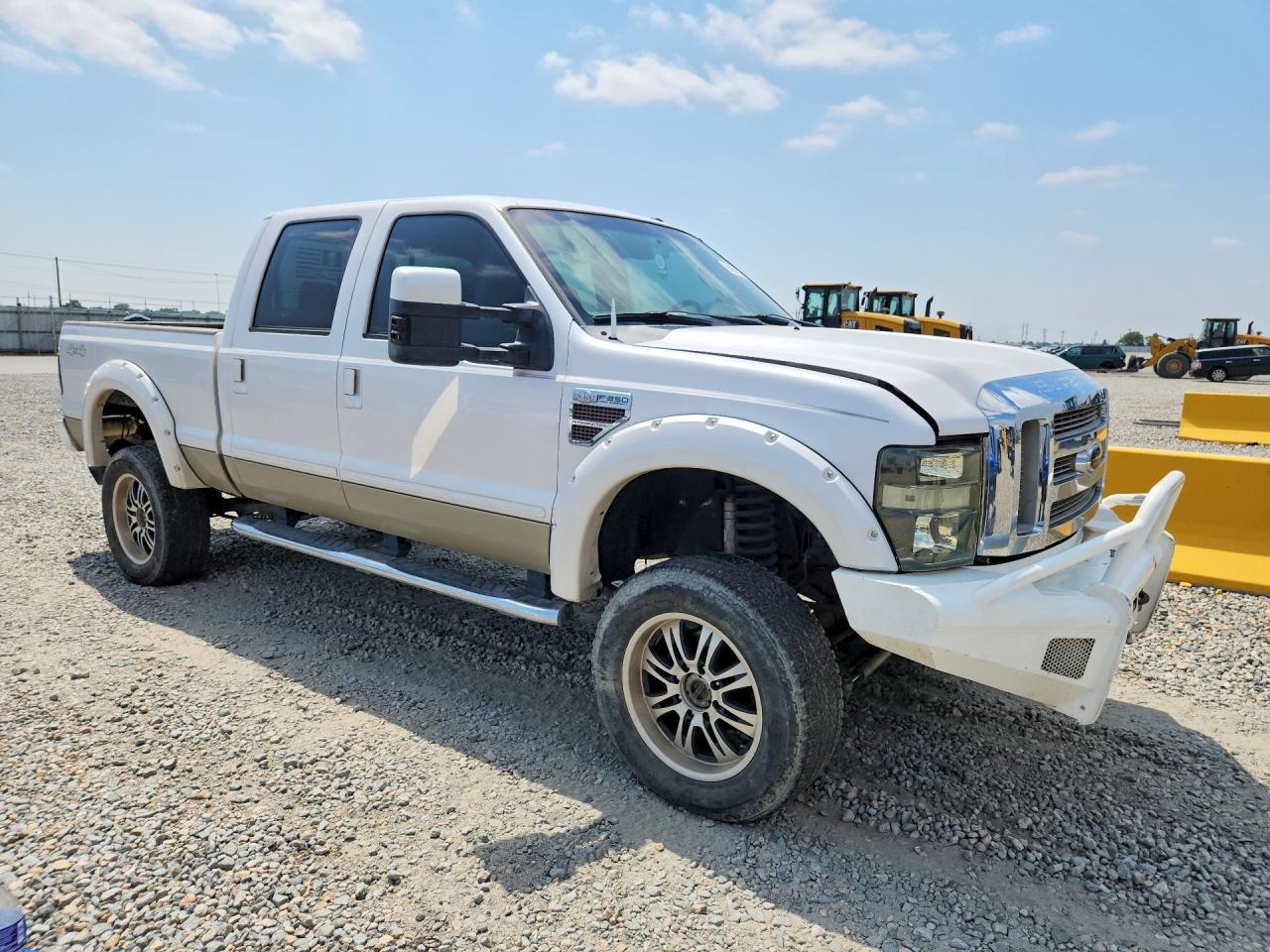 2010 Ford F250 Super Duty White vin: 1FTSW2BR6AEA28095