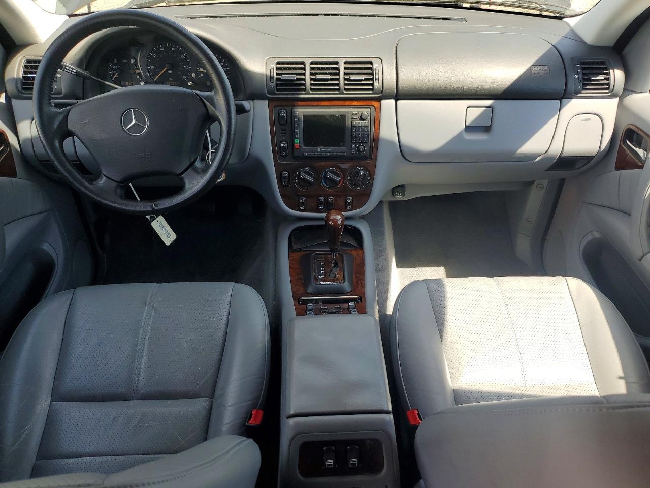 2000 Mercedes-benz Ml 430 Black vin: 4JGAB72E2YA159622