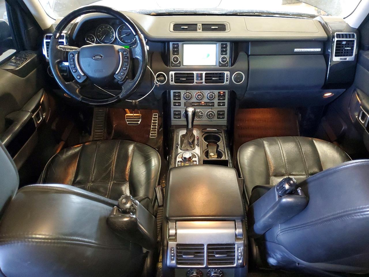 2007 Land Rover Range Rover Supercharged Черный vin: SALMF13427A241334