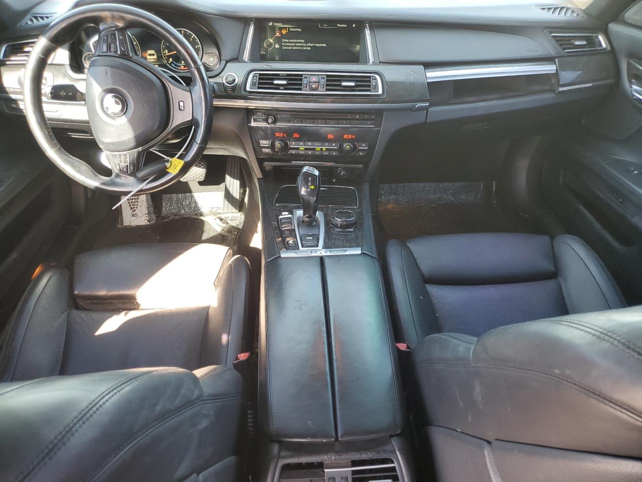 2014 Bmw 750 Li Silver vin: WBAYE8C5XED134442