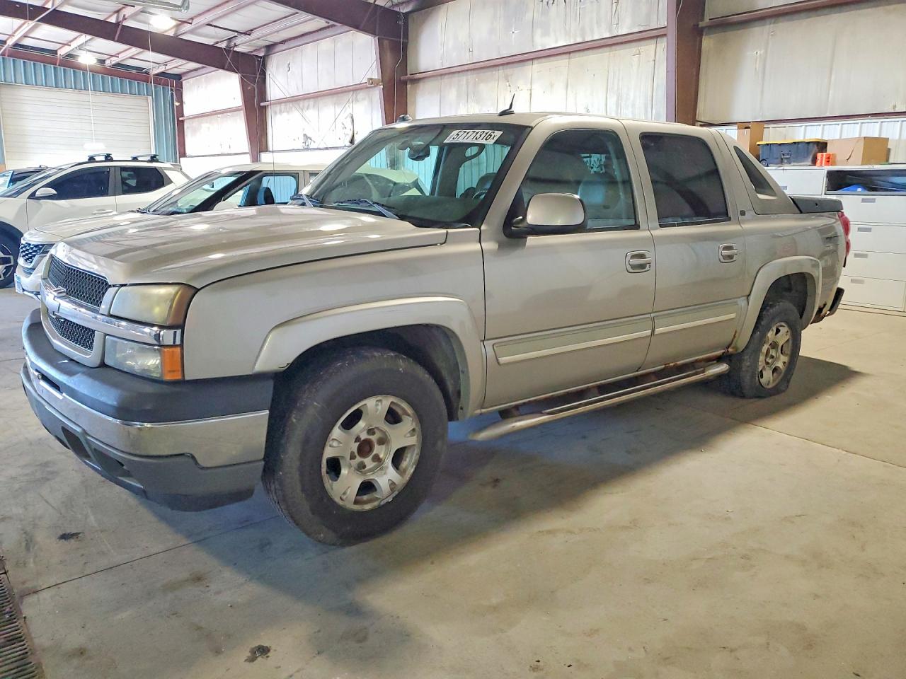2005 Chevrolet Avalanche K1500 Silver vin: 3GNEK12Z55G212386