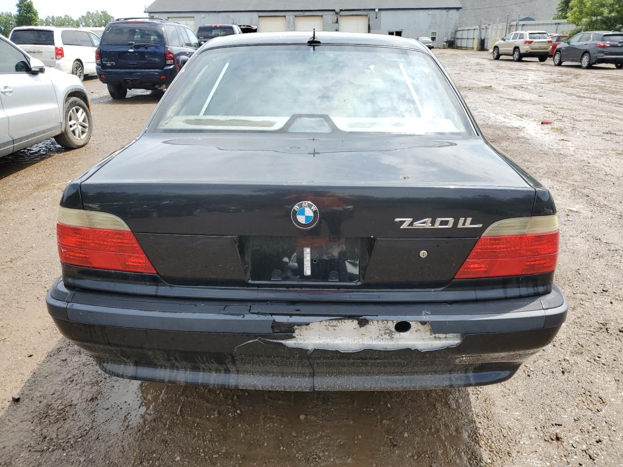 2001 Bmw 740 Il Black vin: WBAGH83401DP18434