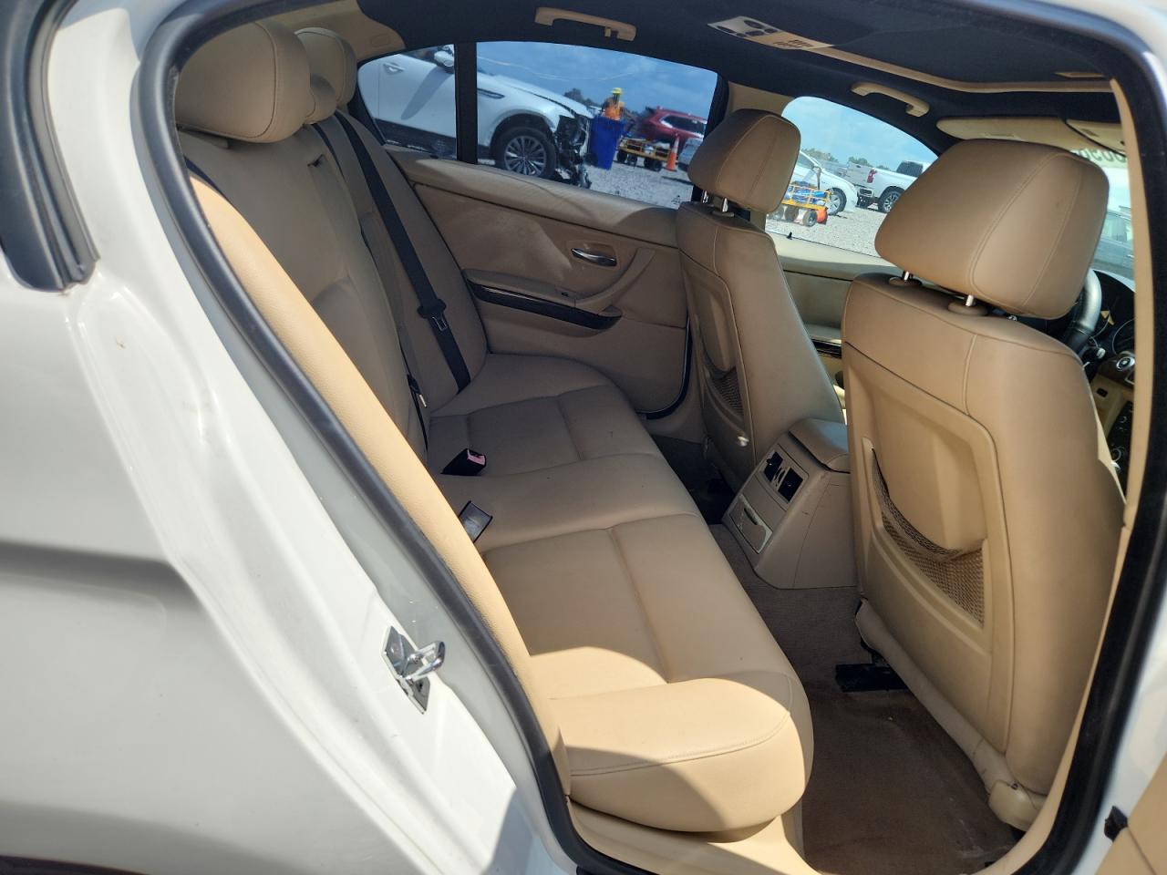 2007 Bmw 328 I White vin: WBAVA37577NL11120