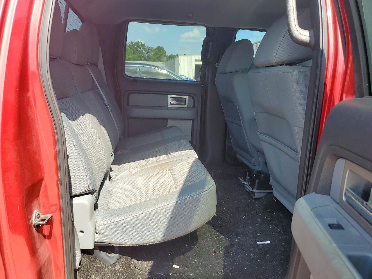 2011 Ford F150 Supercrew Красный vin: 1FTFW1CF5BKE01565