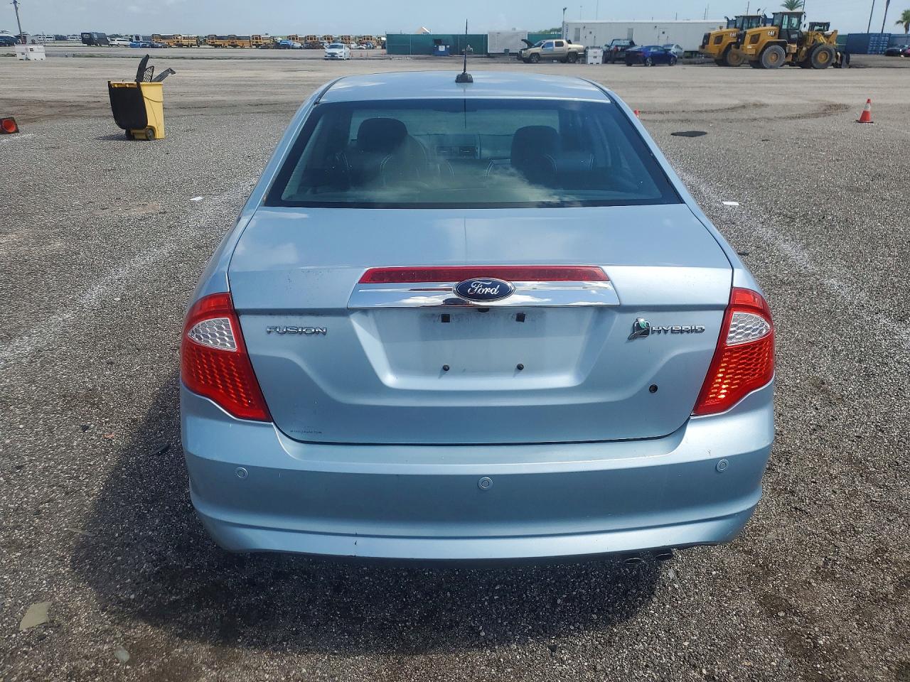 2010 Ford Fusion Hybrid Turquoise vin: 3FADP0L33AR298344
