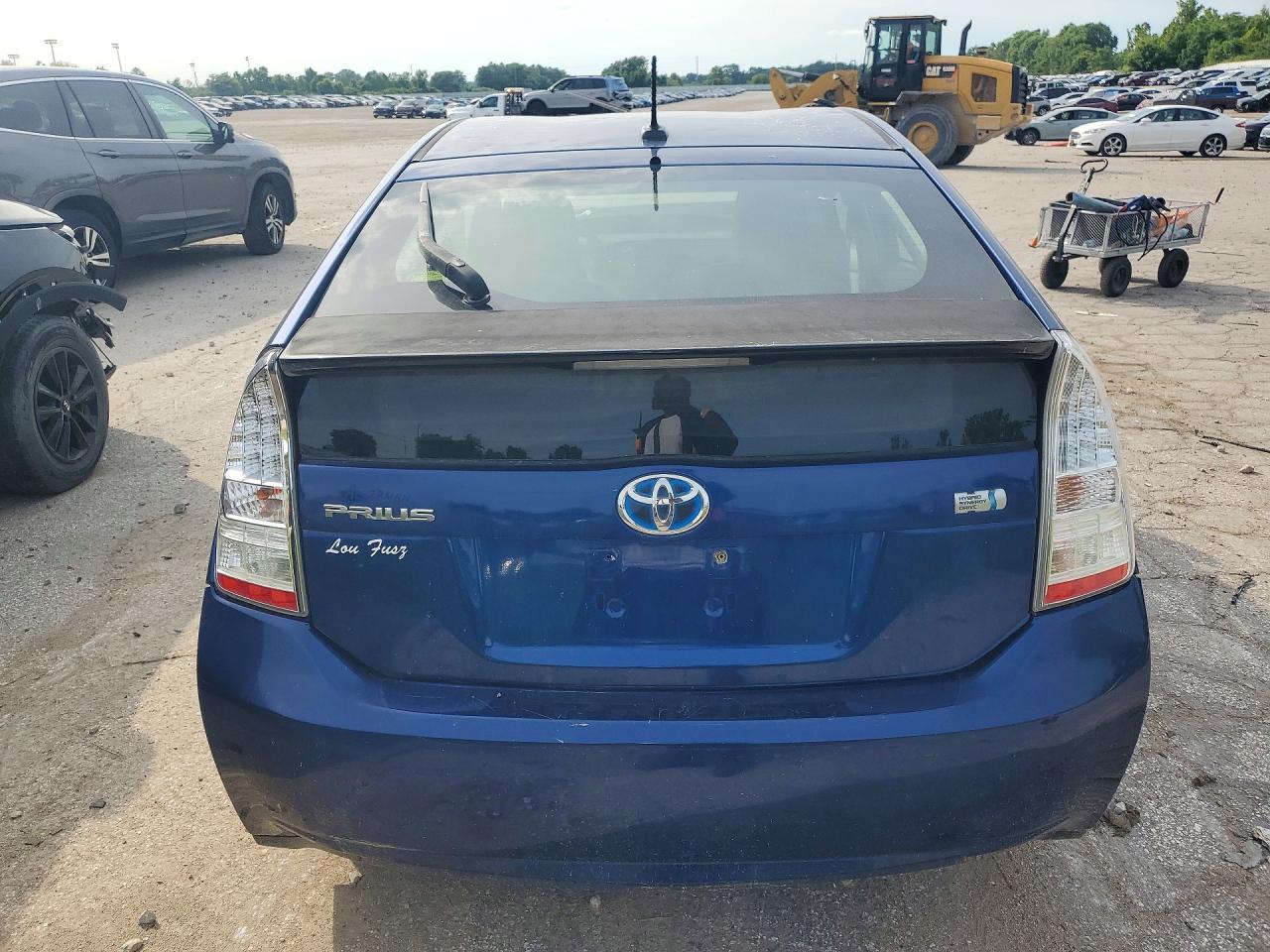 2010 Toyota Prius Iii Blue vin: JTDKN3DU9A0055119