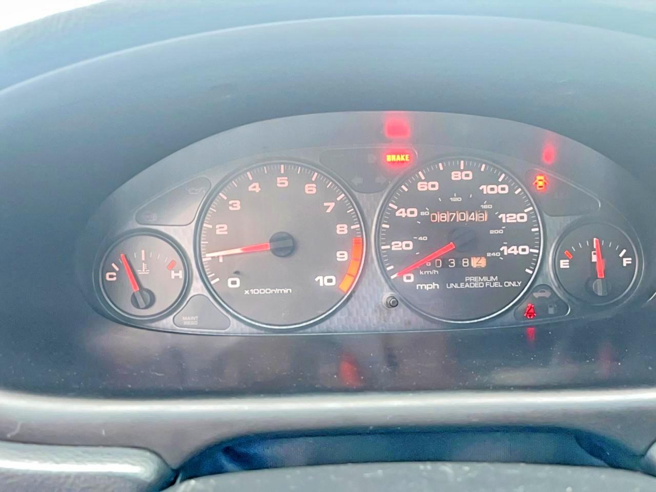 1998 Acura Integra Type-r White vin: JH4DC231XWS003993