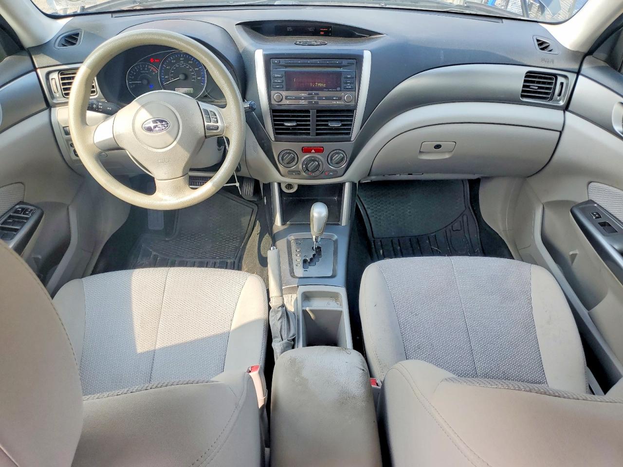 2012 Subaru Forester 2.5x Серый vin: JF2SHBBC1CH434956