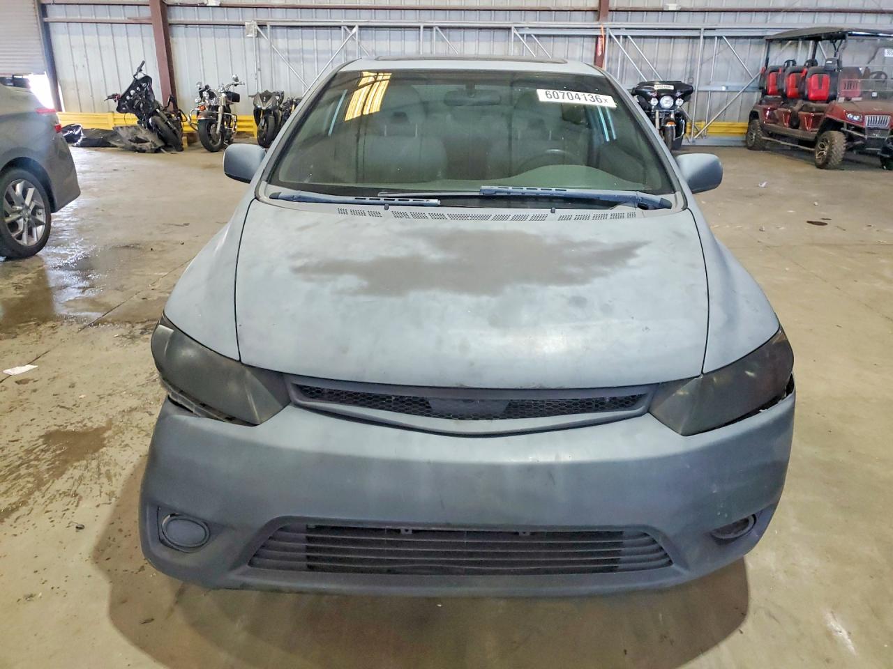 2008 Honda Civic Ex Gray vin: 2HGFG12828H501205