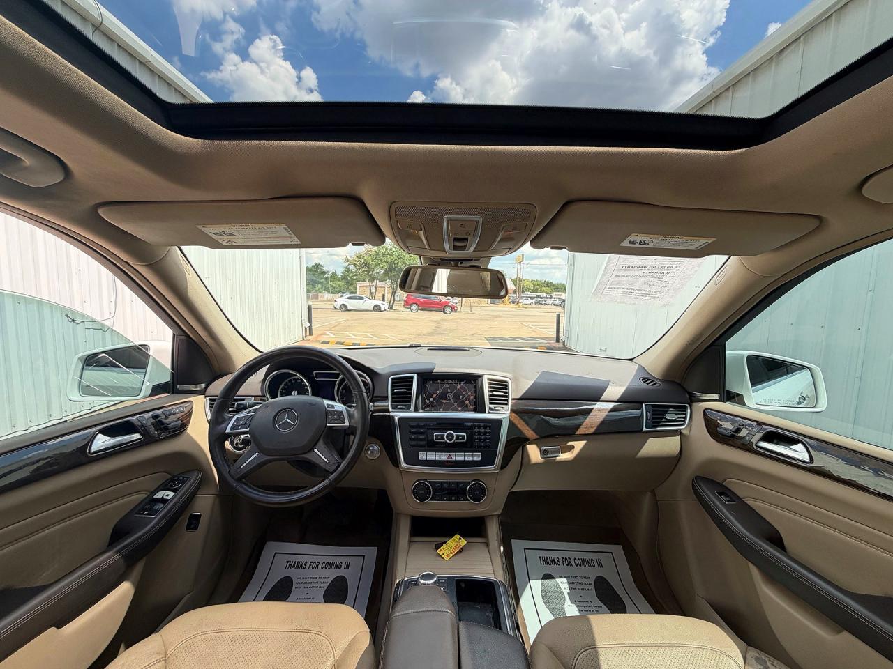 2015 Mercedes-benz Ml 350 White vin: 4JGDA5JB1FA526745