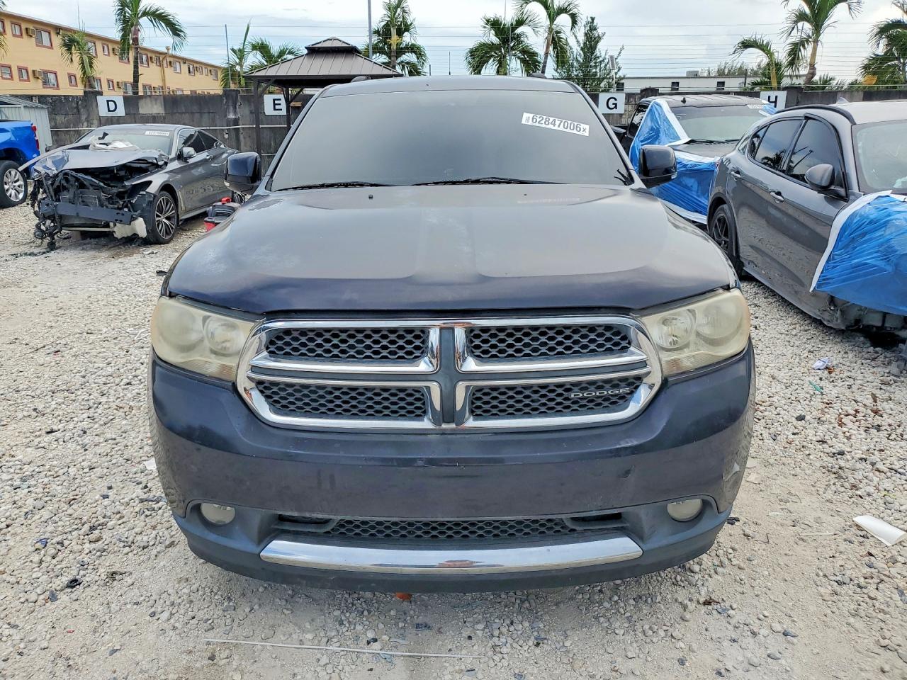 2011 Dodge Durango Crew Blue vin: 1D4RD4GG4BC638147