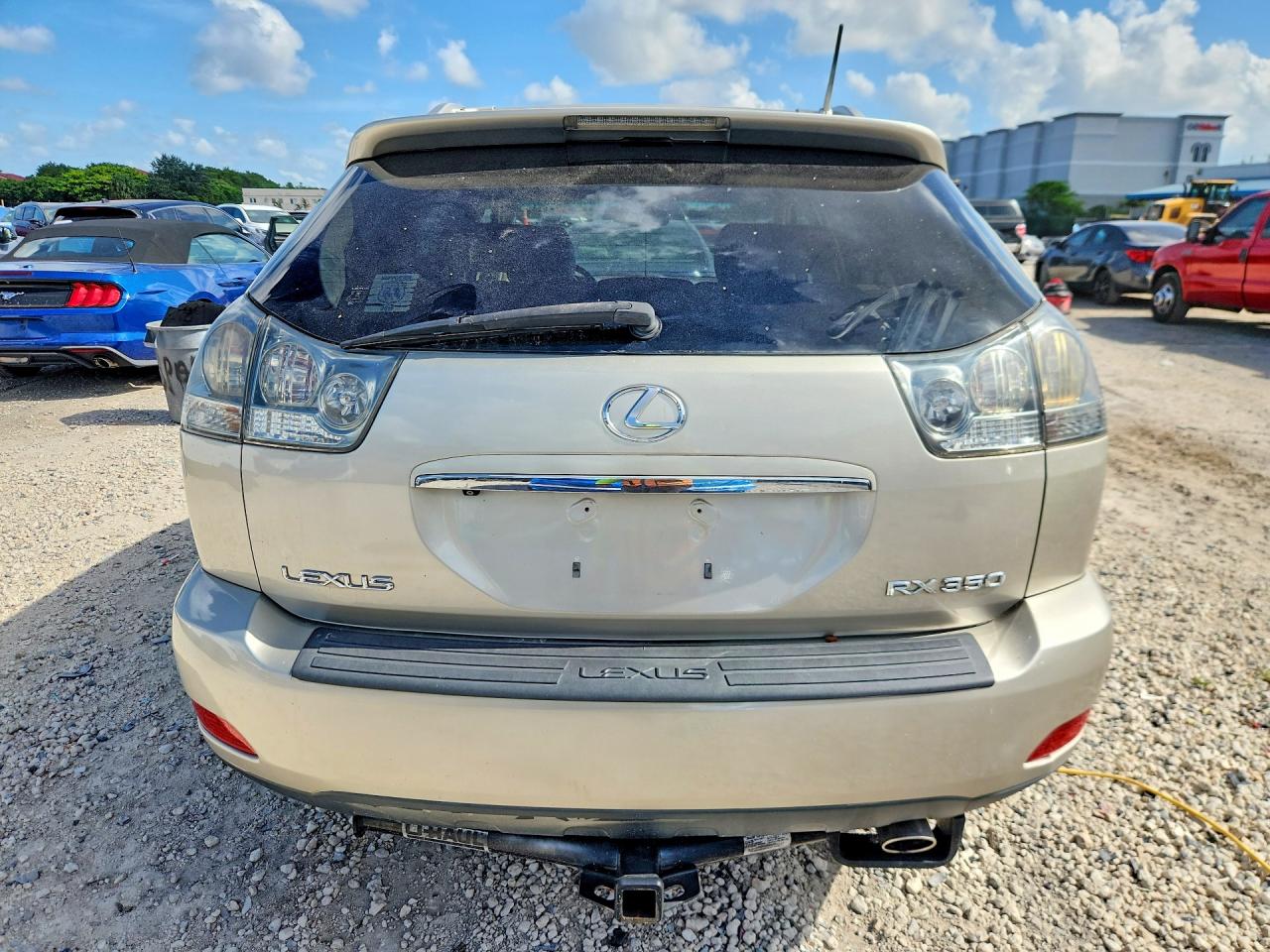 2007 Lexus Rx 350 Beige vin: JTJGK31U470001350