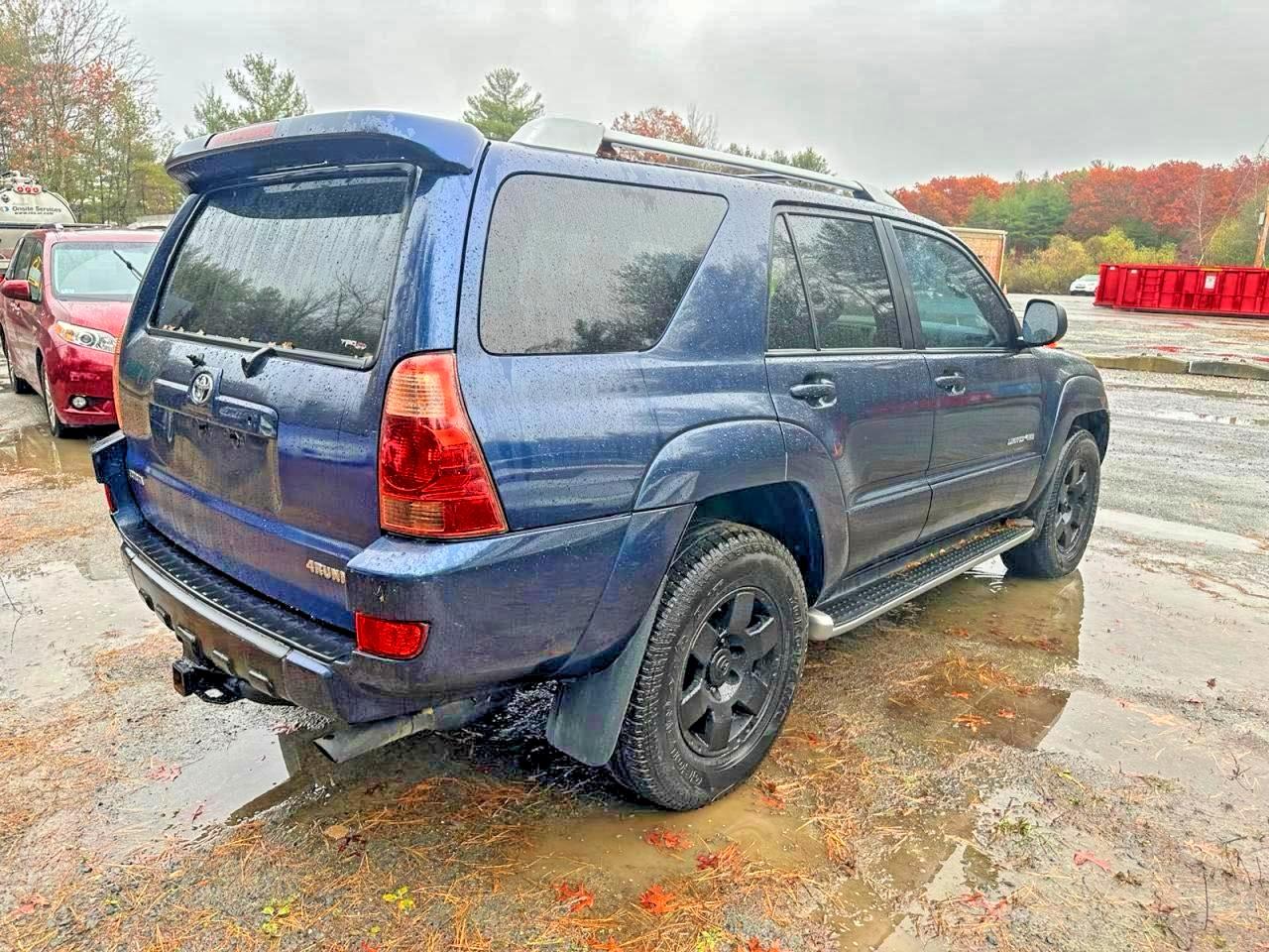2004 Toyota 4runner Limited Blue vin: JTEBT17R748009565