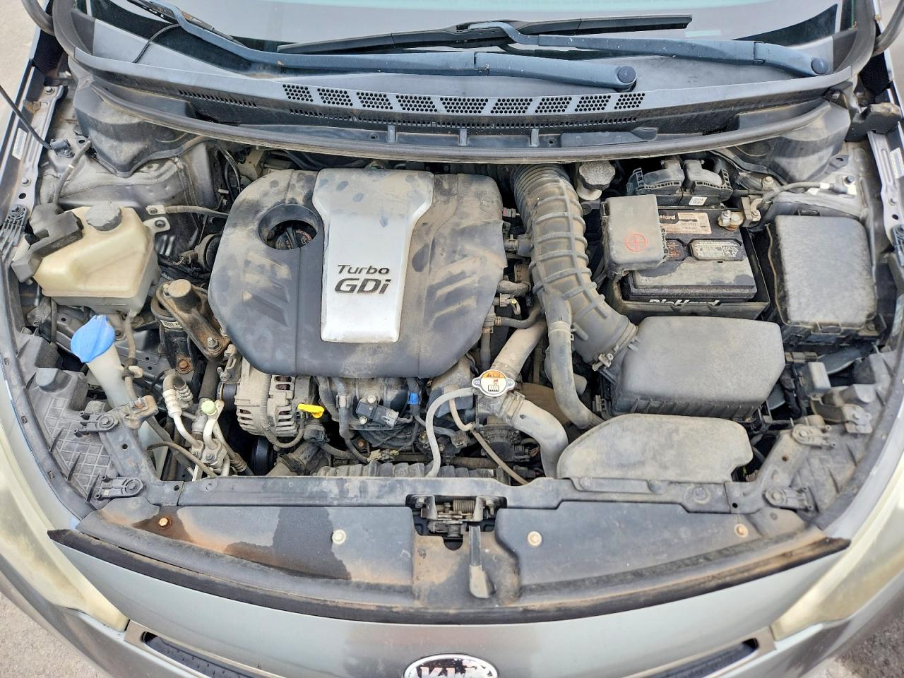 2014 Kia Forte Sx Gray vin: KNAFZ6A30E5225828