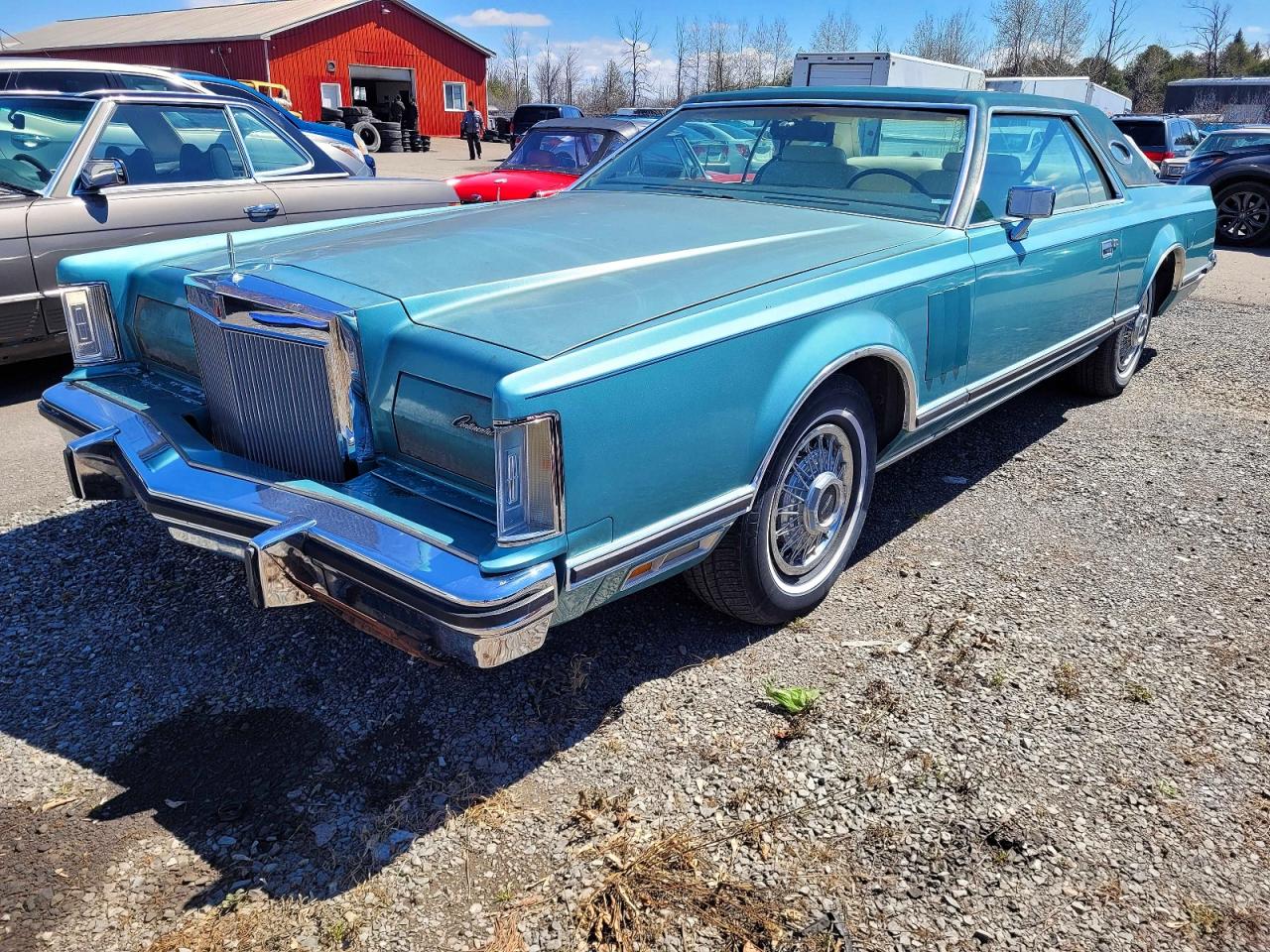 1979 Lincoln Continental Signature Teal vin: 9Y895759997
