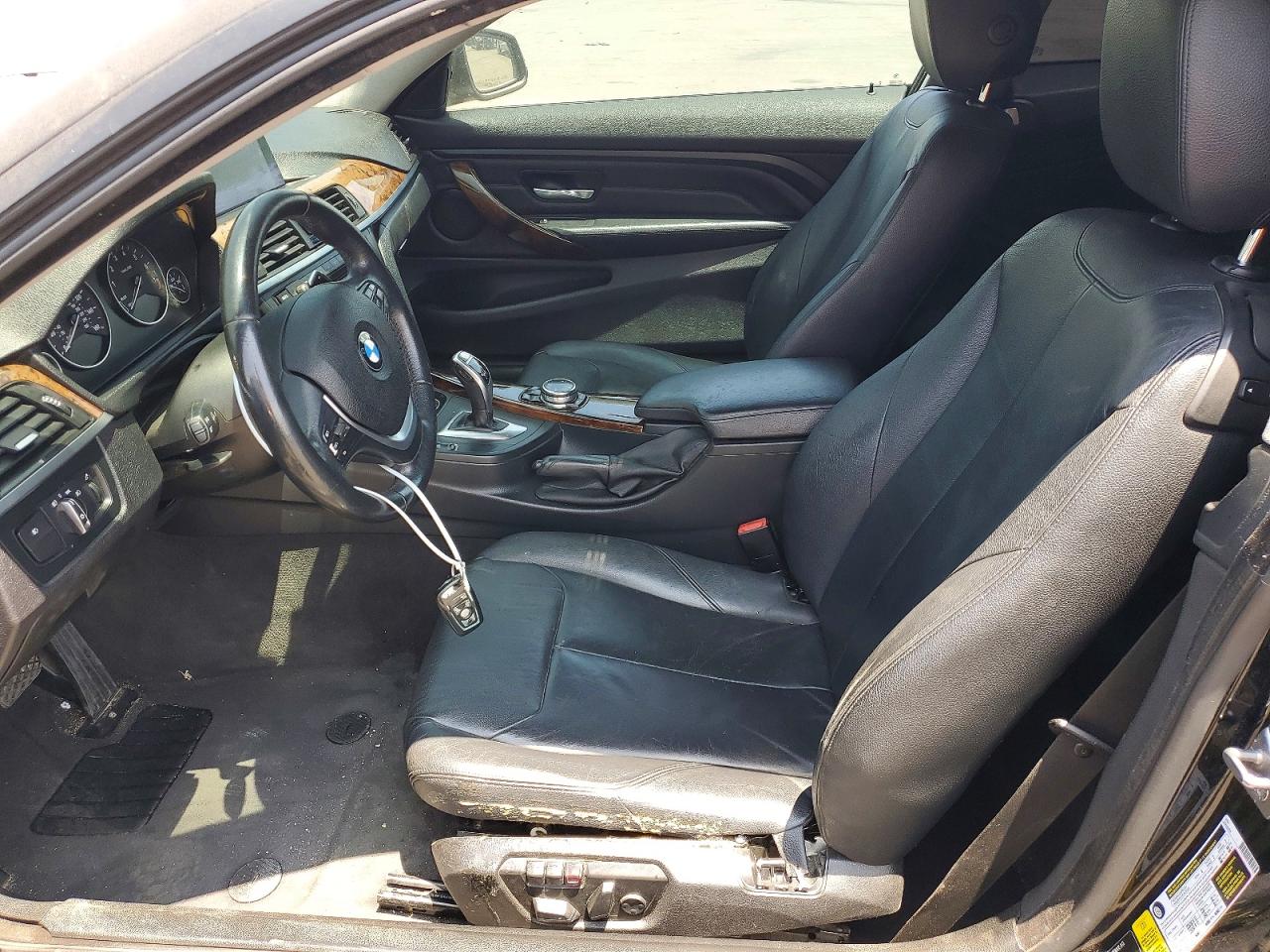 2014 Bmw 428 I Black vin: WBA3N7C52EF718195