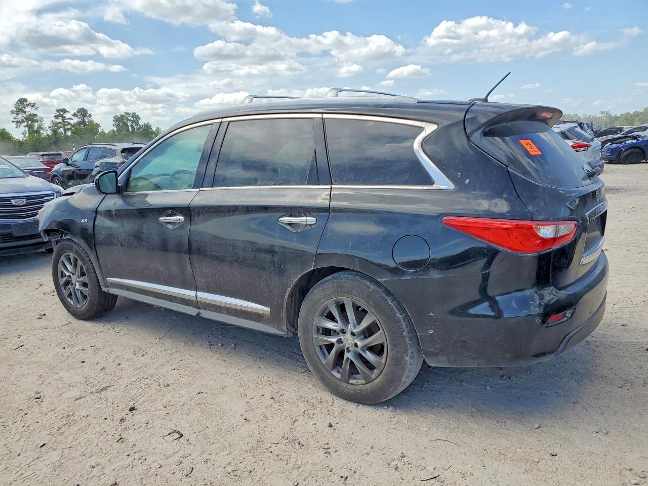 2015 Infiniti Qx60 Base Black vin: 5N1AL0MNXFC540637