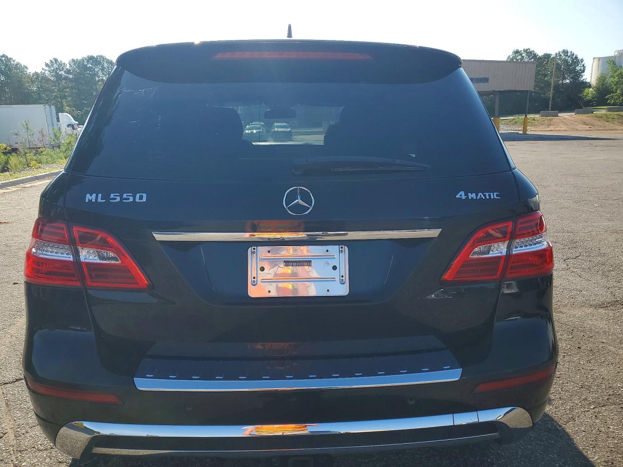 2014 Mercedes-benz Ml 550 4matic Black vin: 4JGDA7DB4EA308109