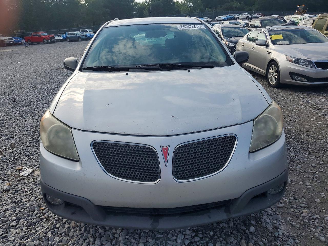 2008 Pontiac Vibe Silver vin: 5Y2SL65838Z404435