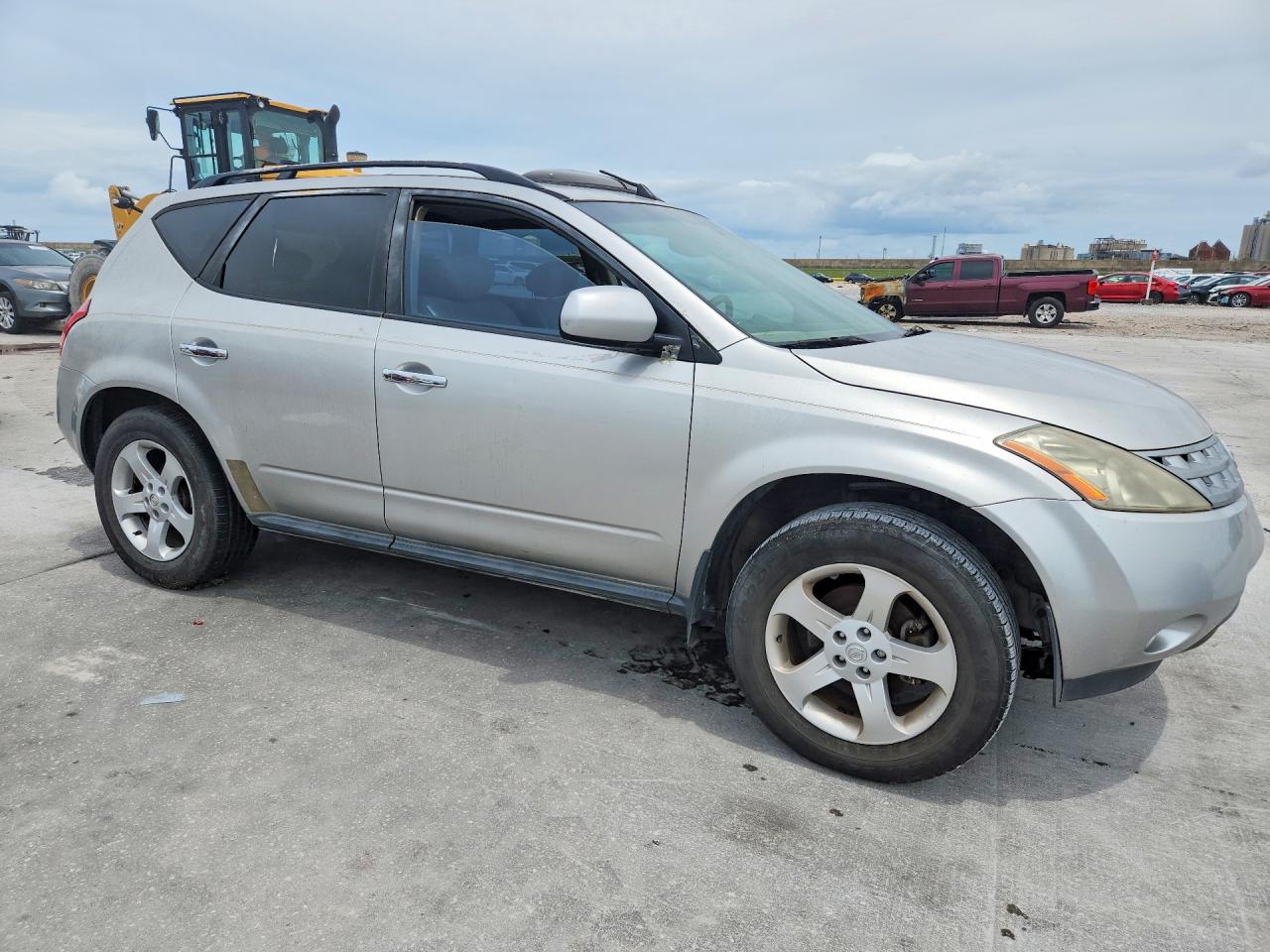 2004 Nissan Murano Sl Серебряный vin: JN8AZ08T14W205374