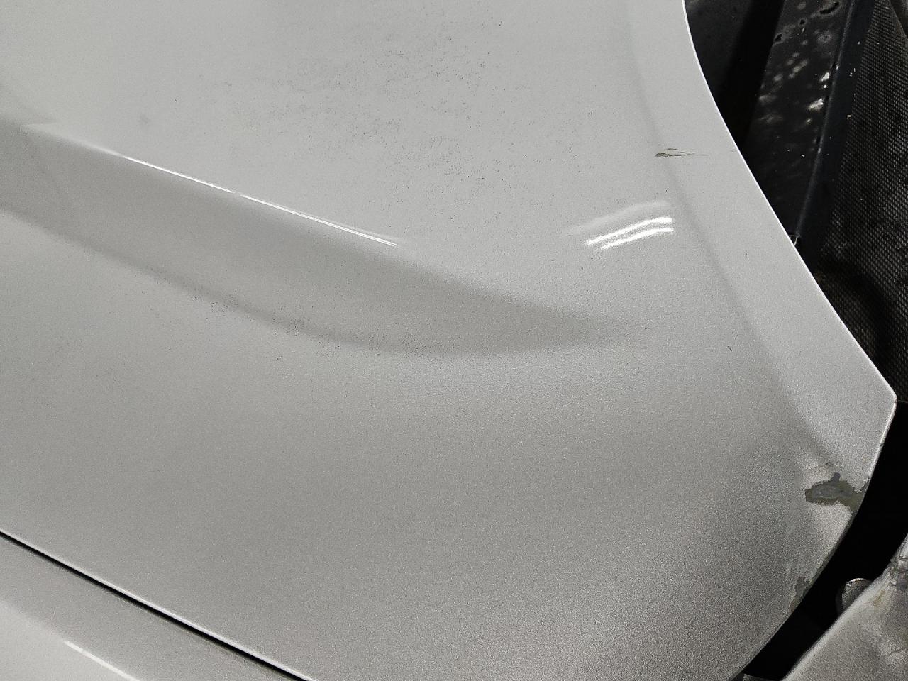 2014 Gmc Terrain Sle Silver vin: 2GKALREK3E6297942 Damage: Hood, Dent(S) W/ Paint Dmg, 1 To 2 Inches