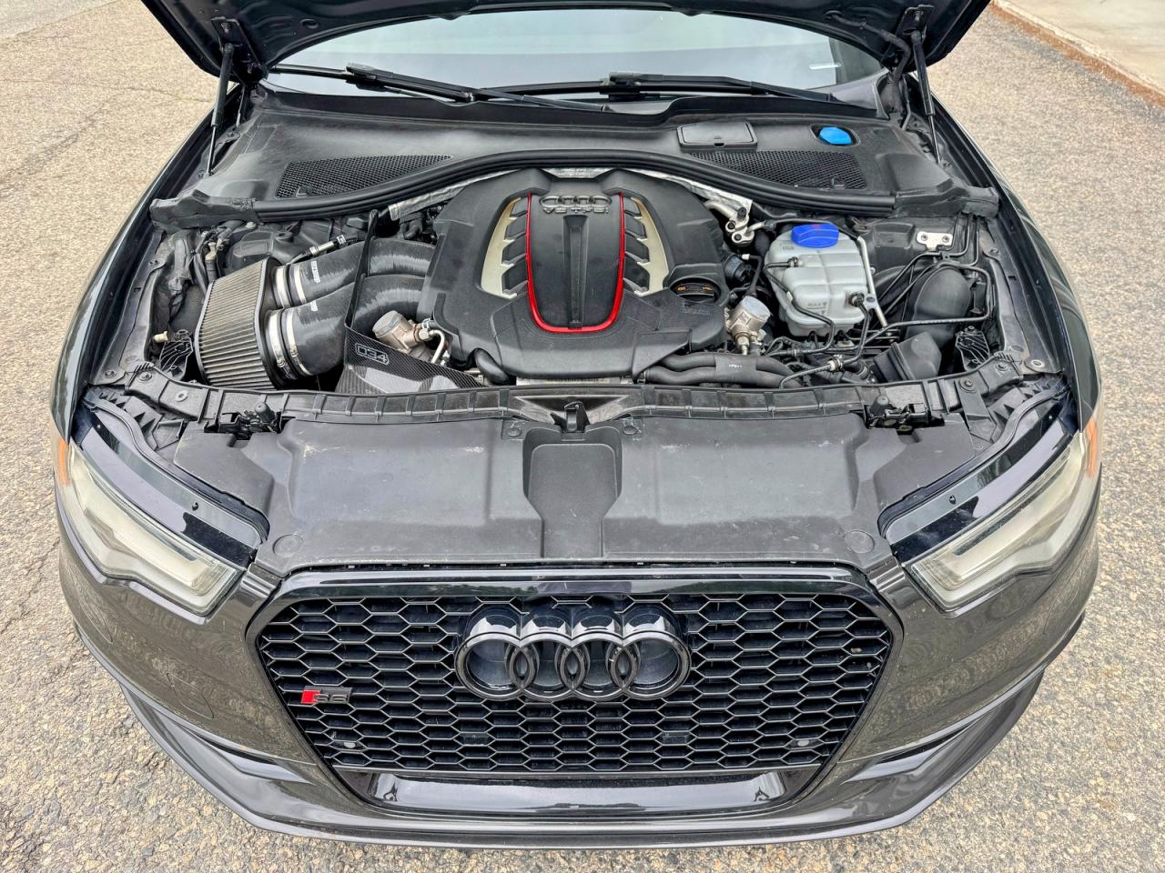 2013 Audi S6 Gray vin: WAUF2AFC9DN103239