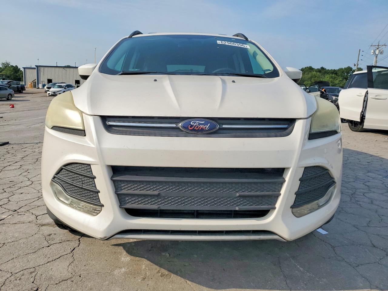 2013 Ford Escape Se White vin: 1FMCU0GX6DUD07588