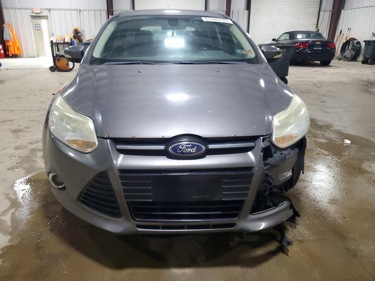 2012 Ford Focus Sel Gray vin: 1FAHP3M29CL446944
