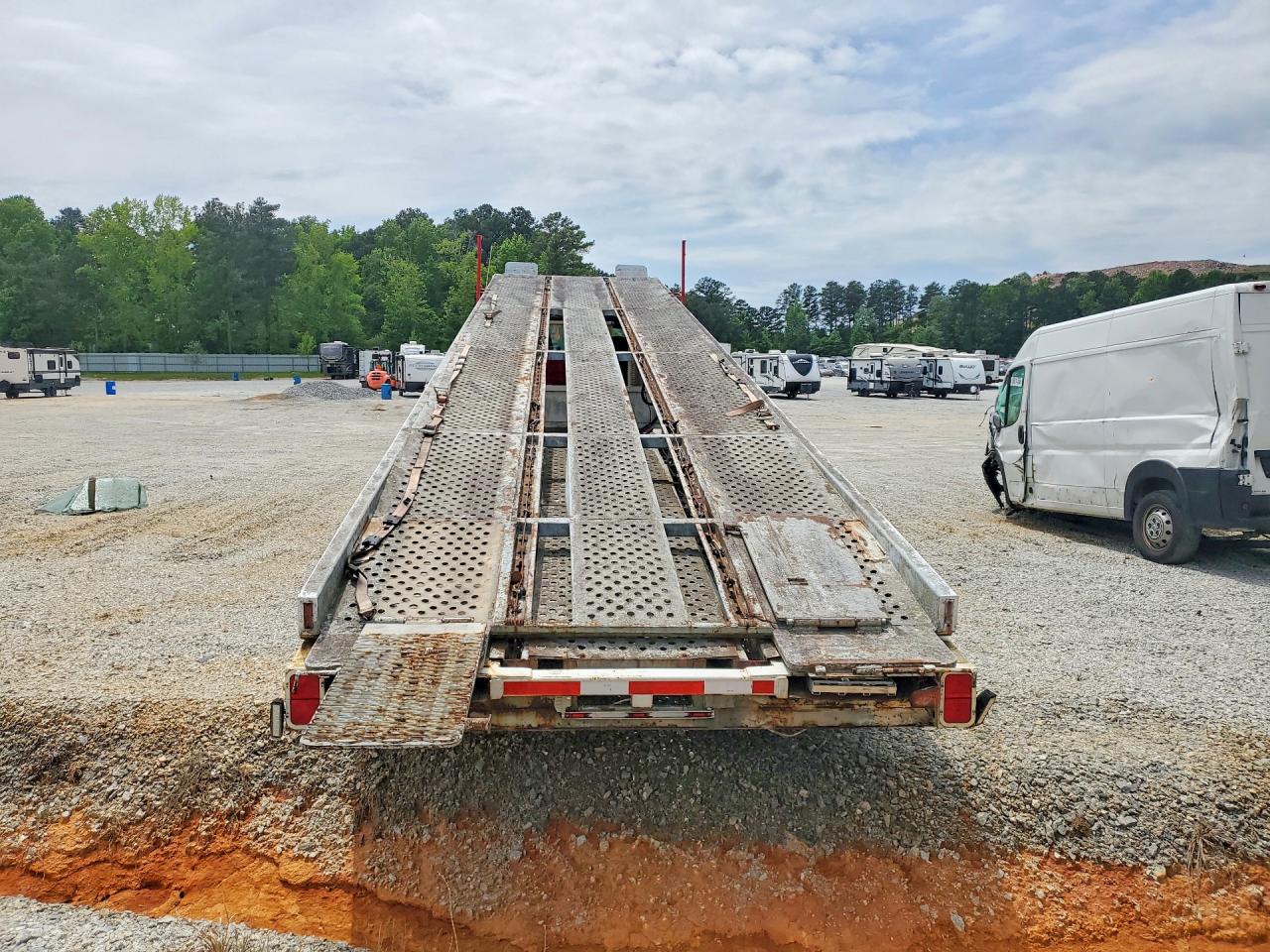 2012 International Prostar - Car Hauler Truck  67500 Max Gtw Fitted By Contrell Red vin: 1HSDESJNXCJ560915