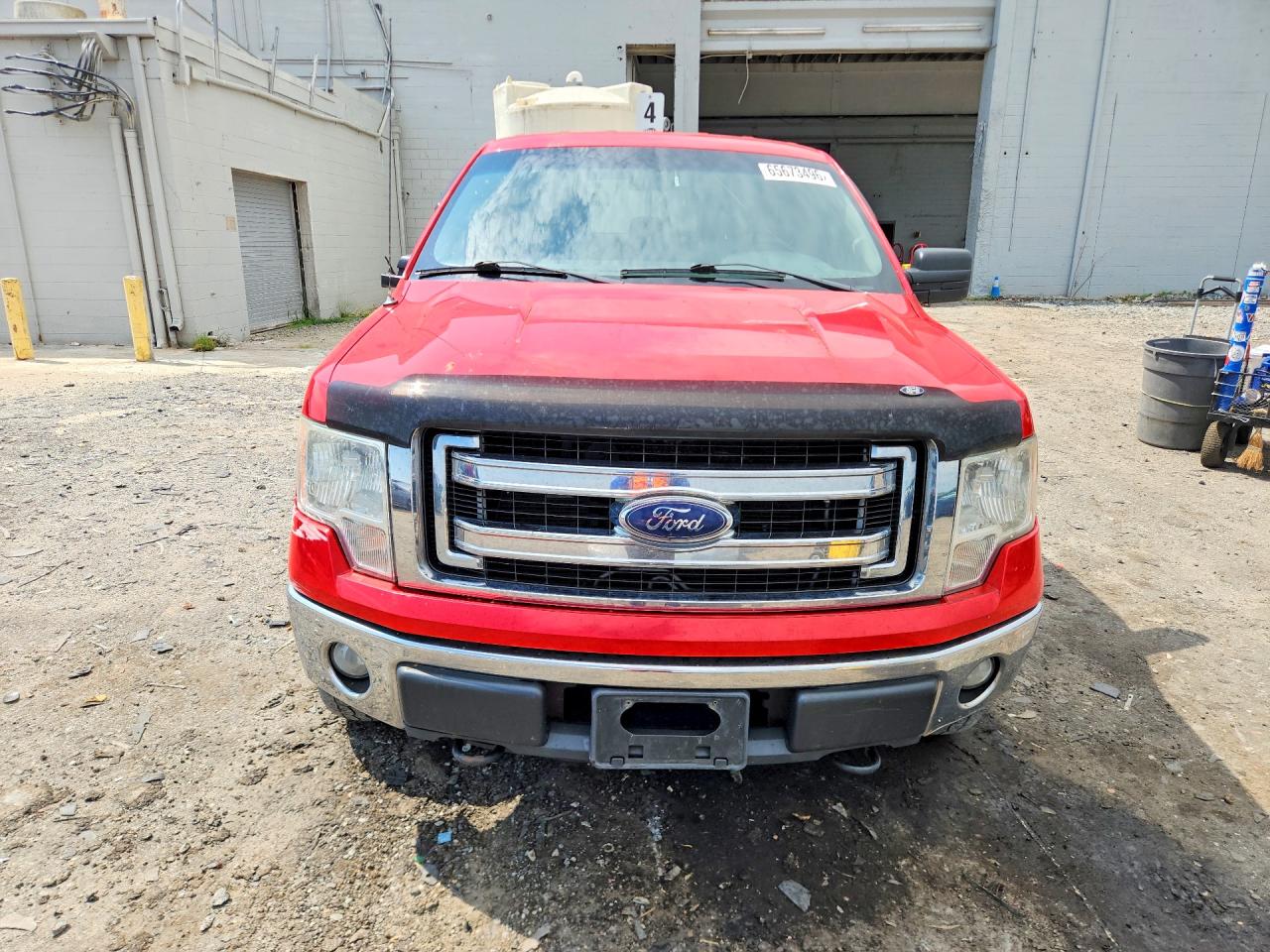 2014 Ford F150 Supercrew Красный vin: 1FTFW1EFXEFA85106
