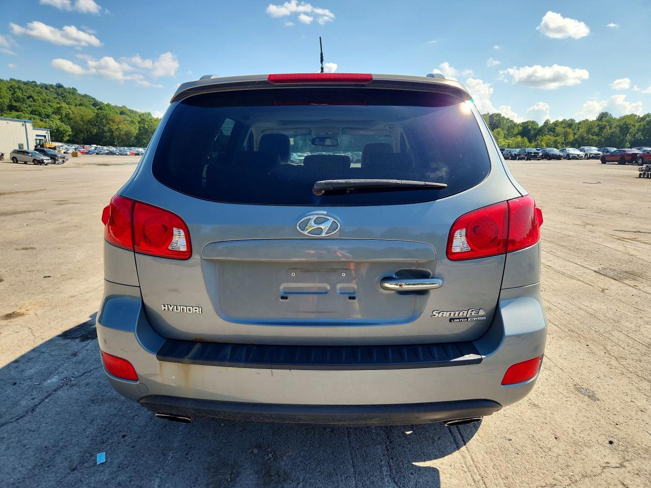 2008 Hyundai Santa Fe Se Gray vin: 5NMSH73E98H172069