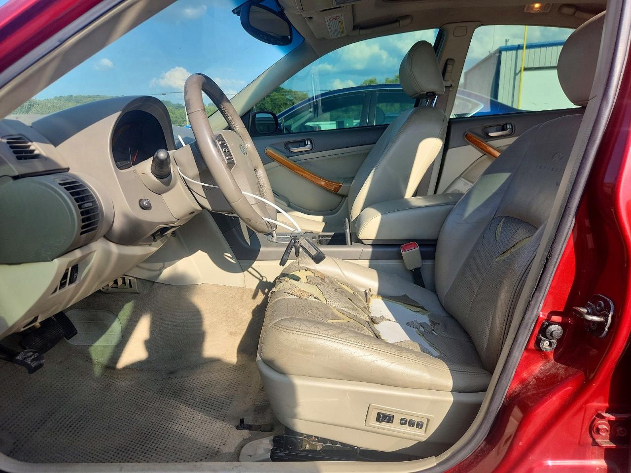 2003 Infiniti G35 Base Red vin: JNKCV51E23M305145