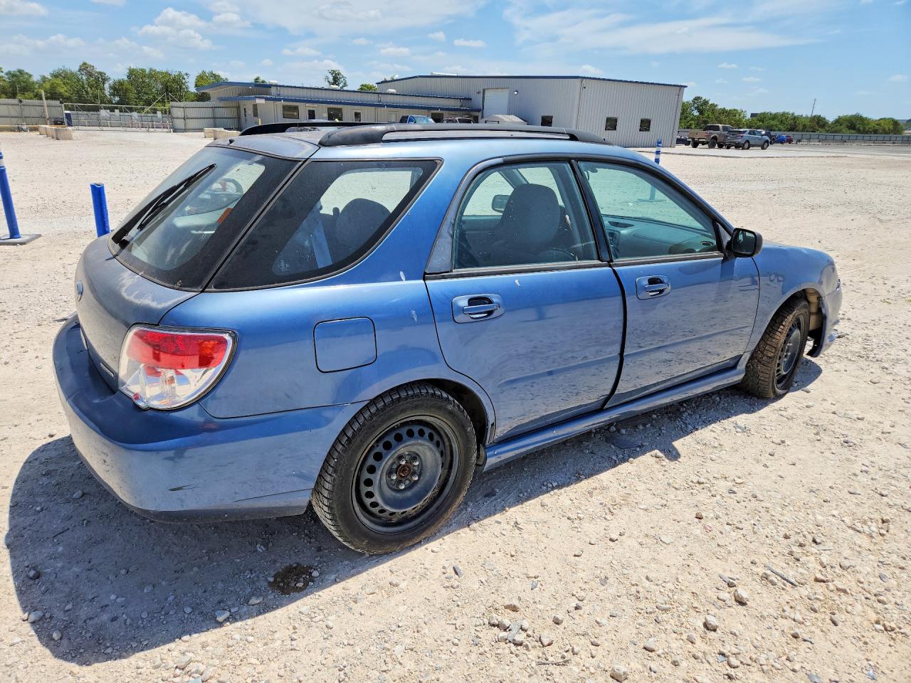 2007 Subaru Impreza 2.5i Blue vin: JF1GG61657H818793