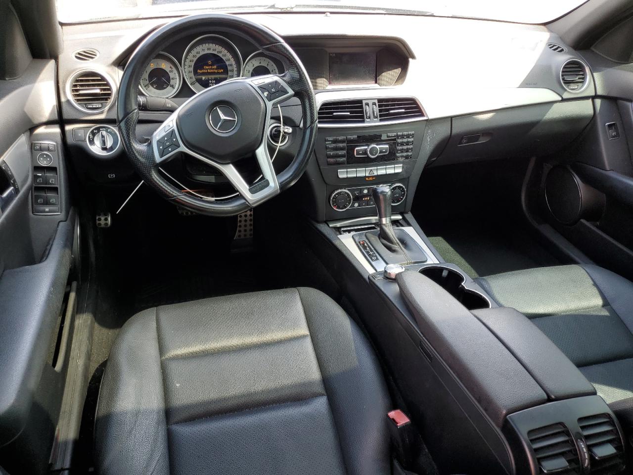 2013 Mercedes-benz C 250 Gray vin: WDDGF4HB2DR274222