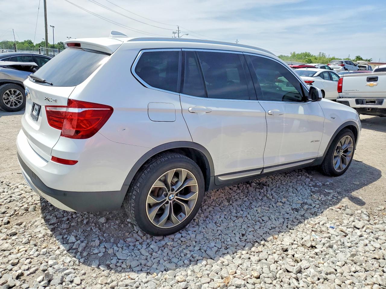 2016 Bmw X3 Xdrive28d Белый vin: 5UXWY3C54G0N87565