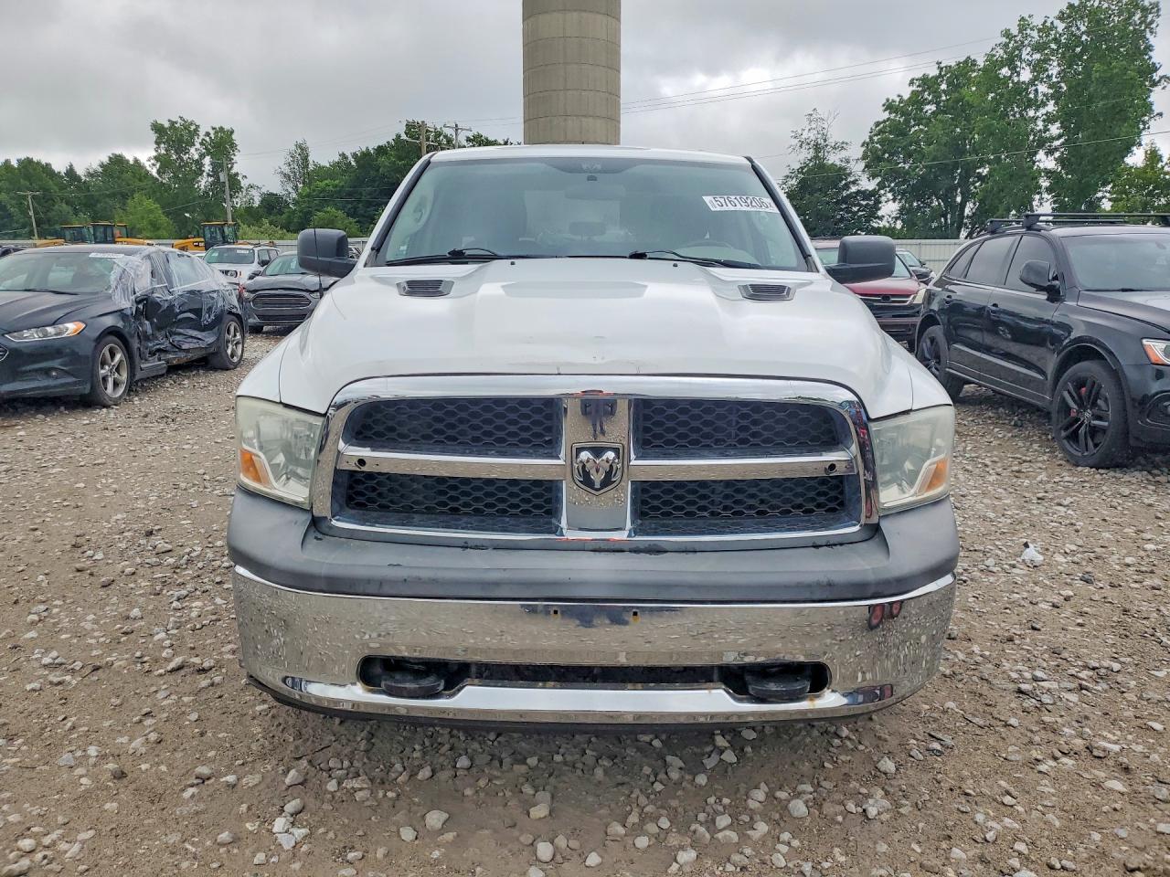 2011 Dodge Ram 1500 White vin: 1D7RV1GP6BS686236