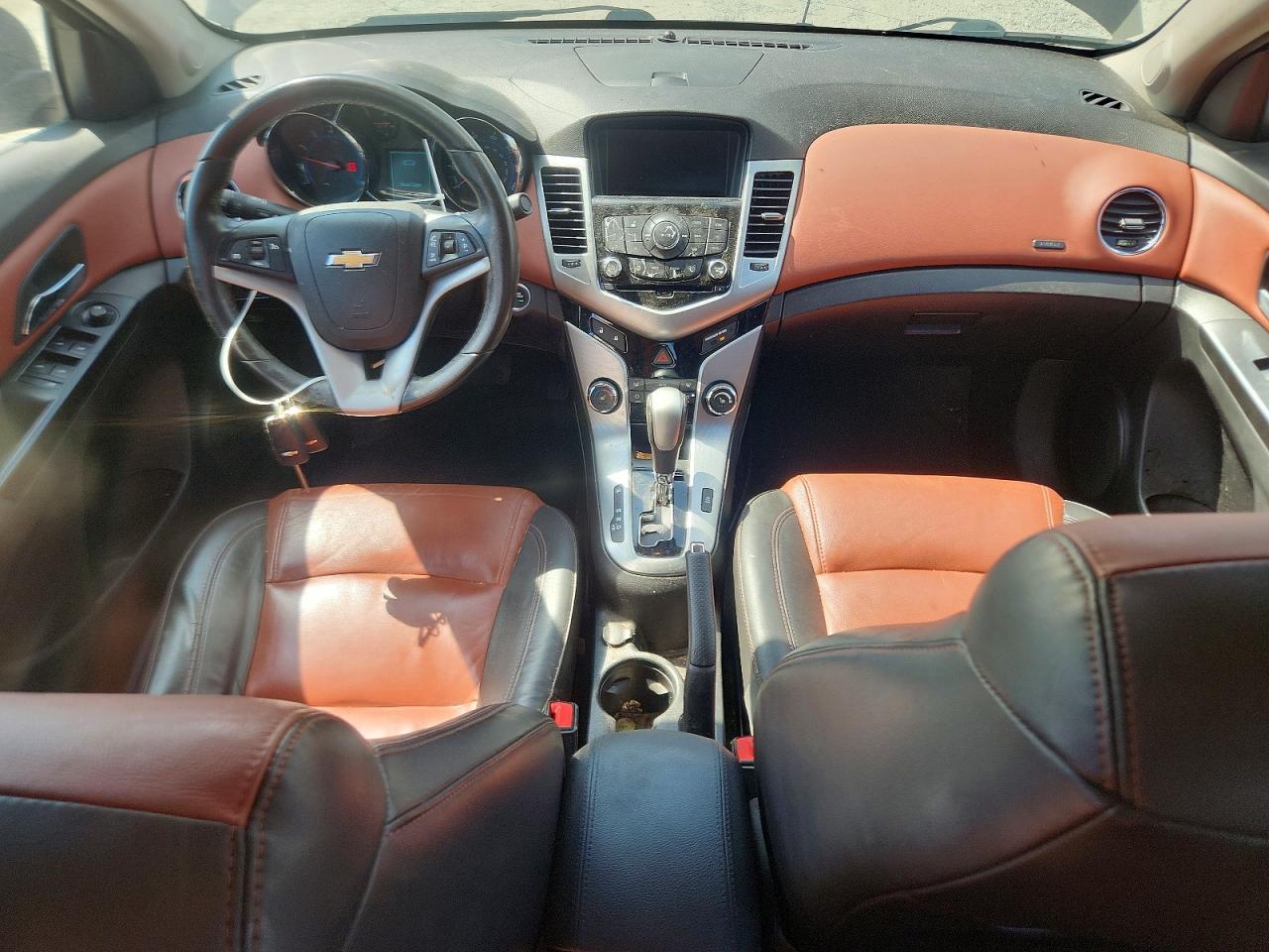 2014 Chevrolet Cruze Ltz Gray vin: 1G1PG5SB2E7305240