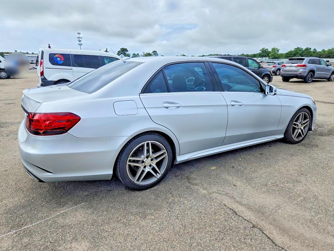 2014 Mercedes-benz E 350 4matic Silver vin: WDDHF8JB9EB071599