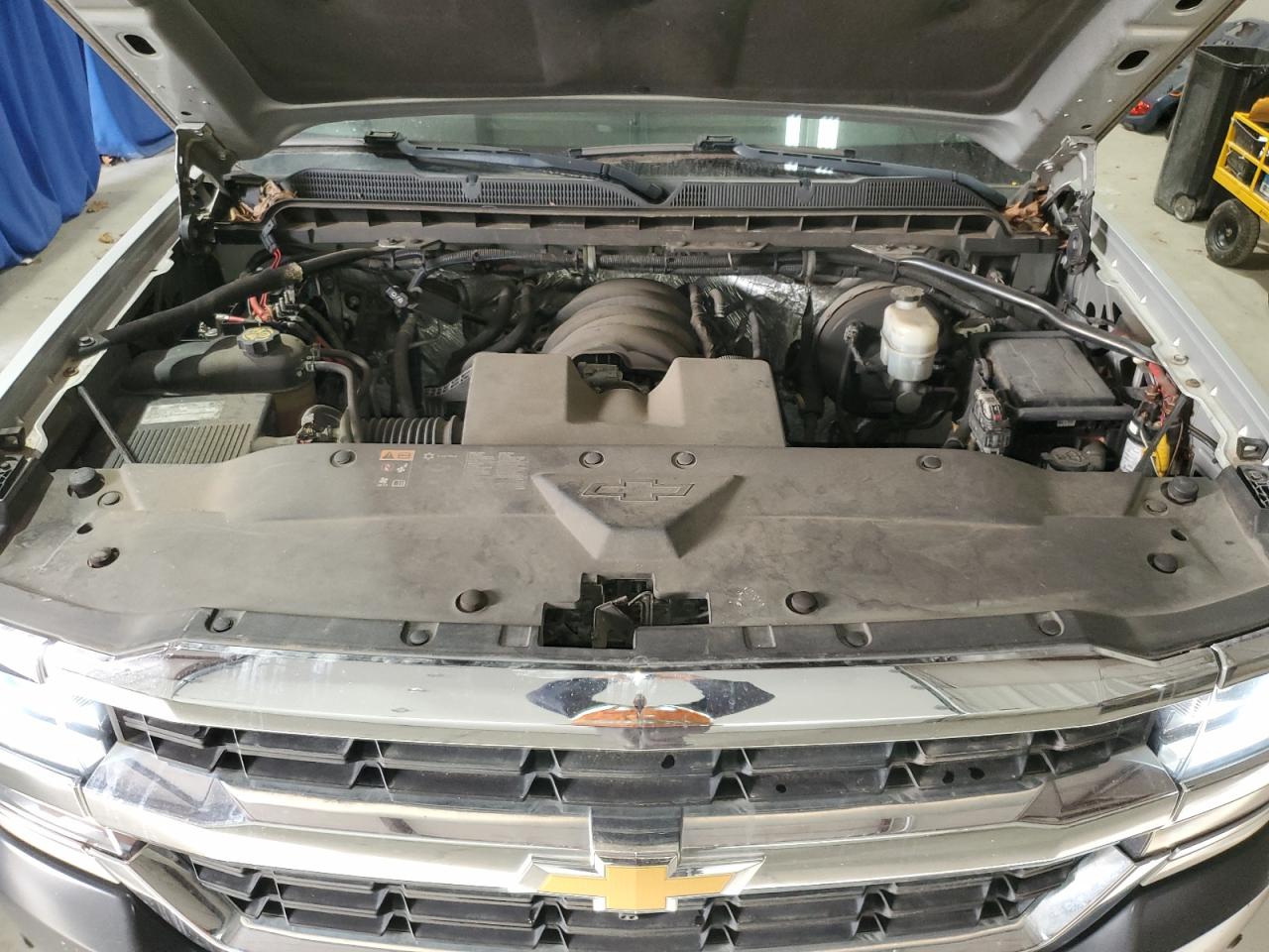 2016 Chevrolet Silverado C1500 Silver vin: 1GCNCNEH9GZ321744