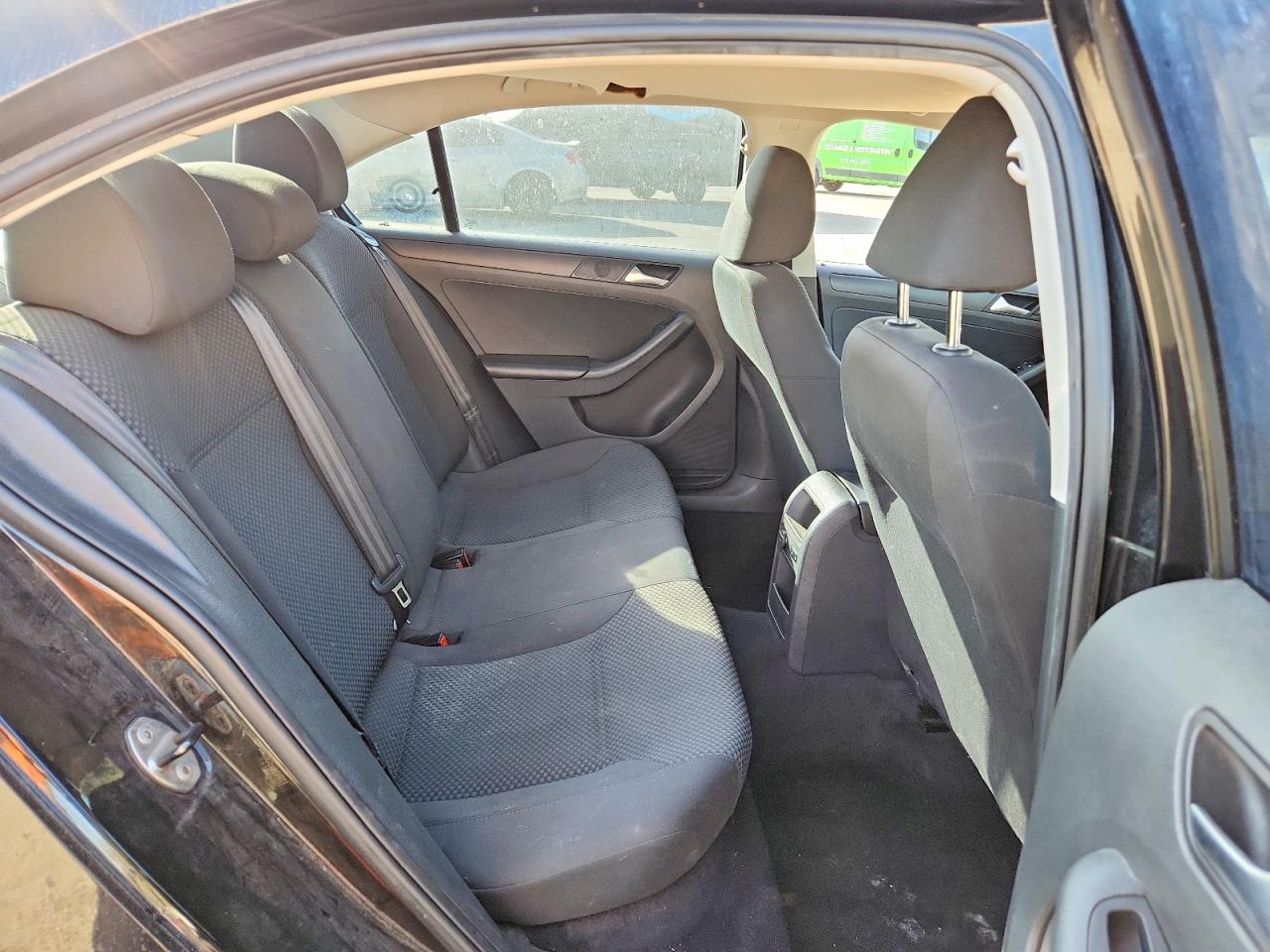2013 Volkswagen Jetta Base Black vin: 3VW1K7AJ4DM412209