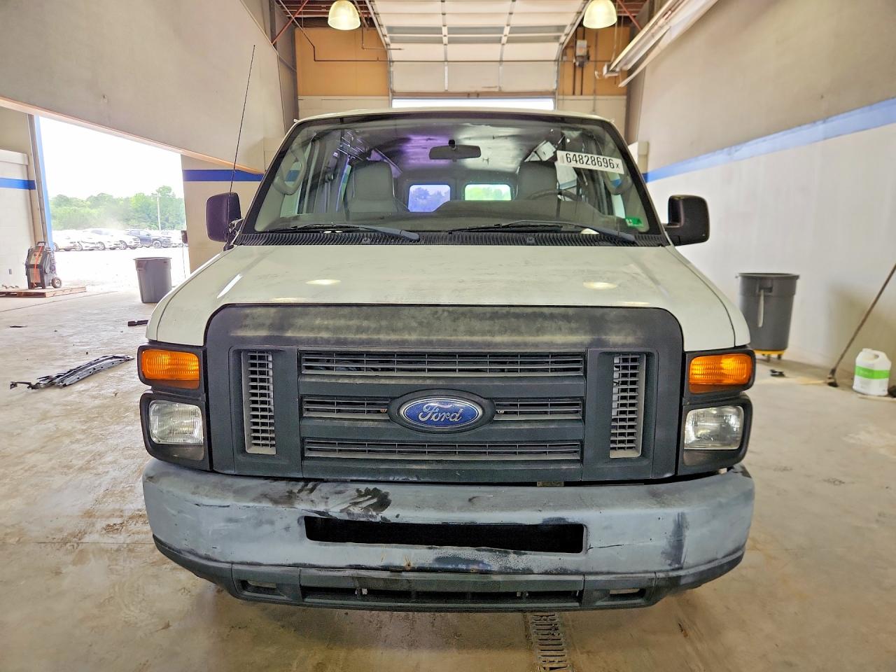2010 Ford Econoline E150 Van White vin: 1FTNS1EW9ADA23645